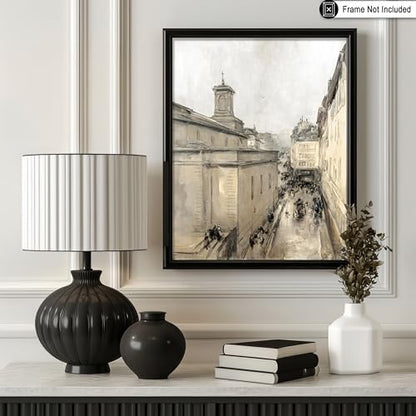 Poster Master View of the Church of Notre Dame Poster - De Lorette and