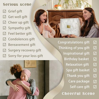AHAGIFTREE Gift Basket for Women, Care Package, Birthday Gift,12PC Get