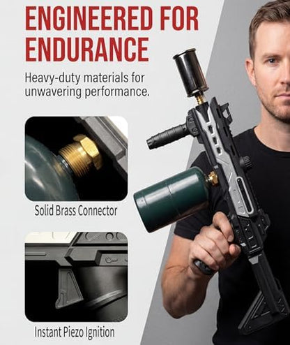 Powerful Propane Torch Gun, Gift for Men Dad, Culinary Blow Kitchen