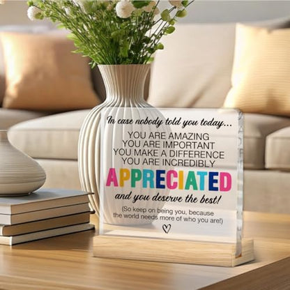 Thank You Appreciation Gifts for Colleague Coworker Boss Teacher