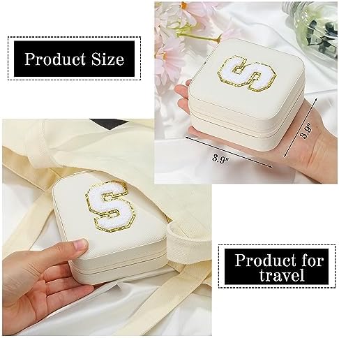 Parima Travel Jewelry Case - White Gift for Female Friends and