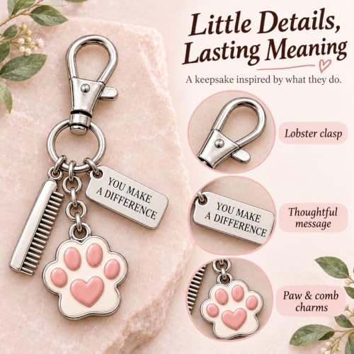 The You Make a Difference Appreciation Gift Set – Keychain & Greeting