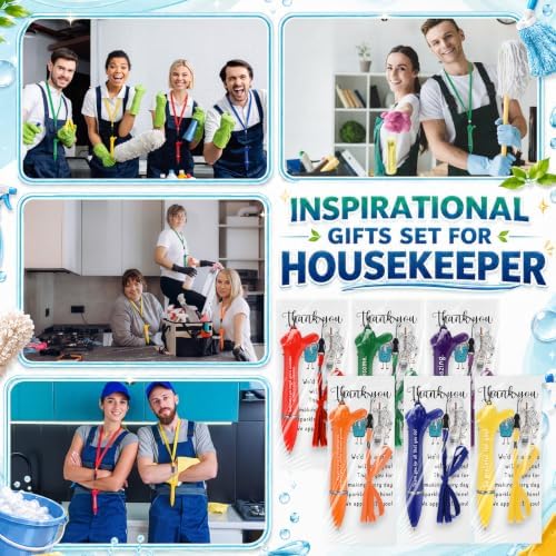 Suncalla 36 Sets Housekeeping EVS Week Gifts Thumb up Pen Keychain
