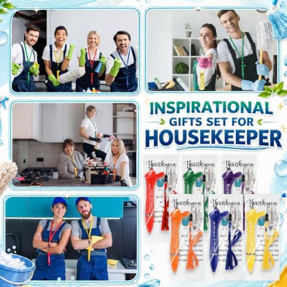 Suncalla 36 Sets Housekeeping EVS Week Gifts Thumb up Pen Keychain