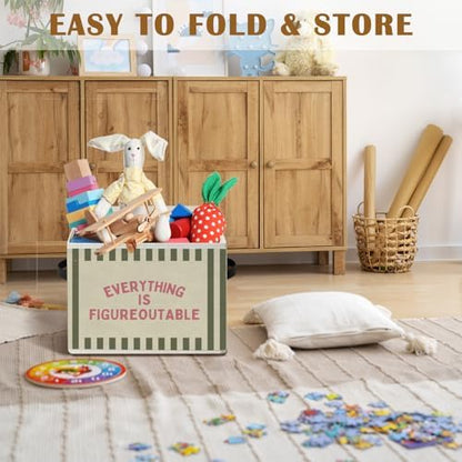 Everything Is Figureoutable Basket Storage Bins,Classroom Decor