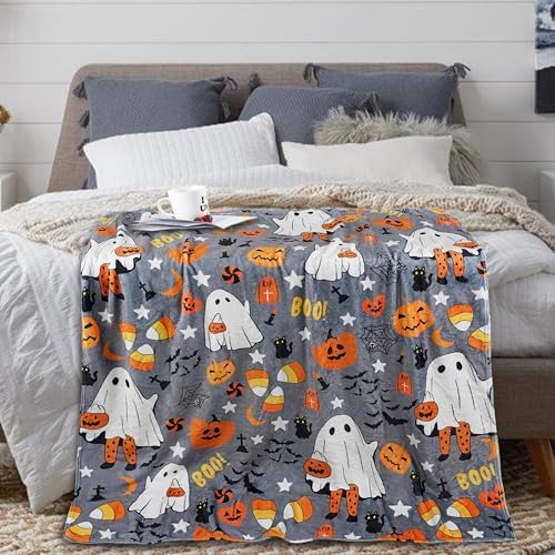 Throw Blanket Super Soft Cozy and Plush for Couch and Chair Halloween