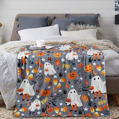 Throw Blanket Super Soft Cozy and Plush for Couch and Chair Halloween