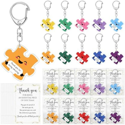 Geelin 20 Set Team Appreciation Gift, Motivational Keychain