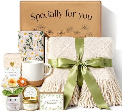 Giftota Daisy Thank You Gifts for Women, Appreciation Care Package