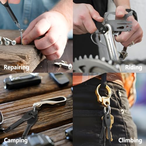 Christmas Stocking Stuffers for Men, 4-in-1 EDC Keychain Screwdriver