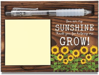 Teacher Thank You Gift Desk Organizer, Encouragement Appreciation Gift