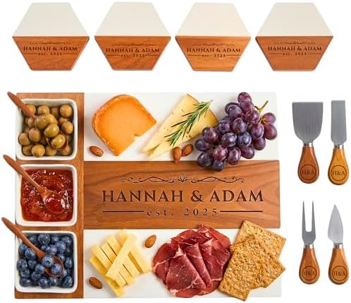 Personalized Charcuterie Board - Custom Large Cheese Boards for