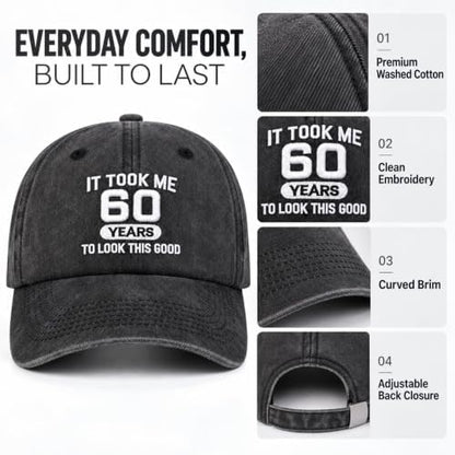 1936 1946 1951 1956 1961 1966 Vintage Hat, 60th-90th Birthday Gifts