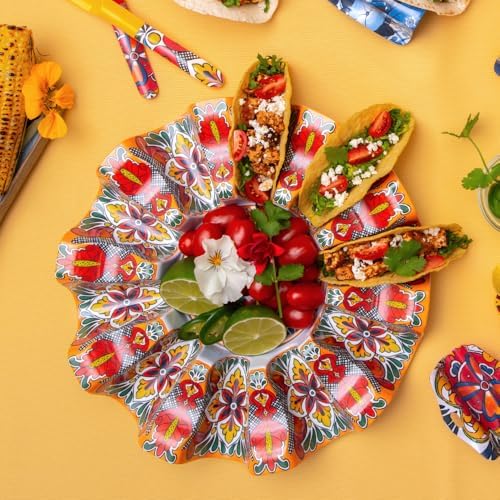 Prepara Talavera Taco Carousel, Red