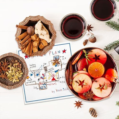 Home Alone Christmas Cocktail Napkins, 50 Pack Holiday Disposable