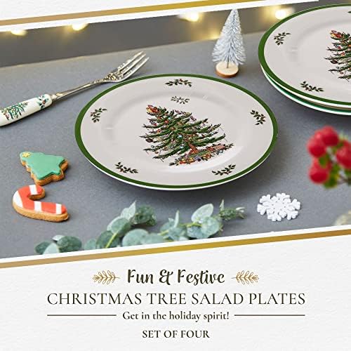 Spode – Christmas Tree – Melamine Salad Plates - Set of 4