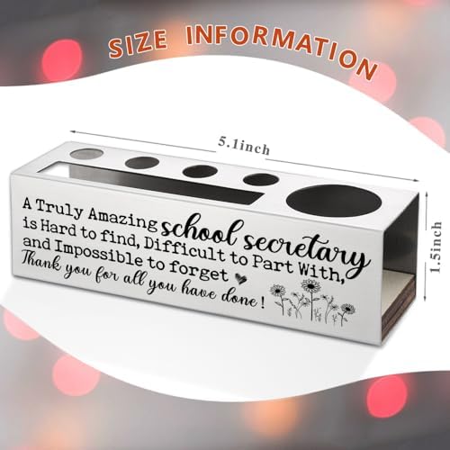 Thank you Appreciation gifts for School Secretary, School Secretary