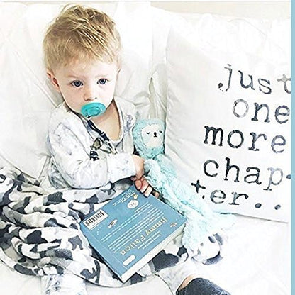 Oh, Susannah Just One More Chapter Pillow Cover - Library Book Lovers