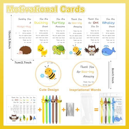 Auch Employee Appreciation Gifts Bulk – 30 Pack Inspirational Animal