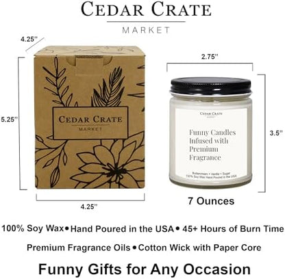 Neighbor Ever Scented Candle - Housewarming Gifts New Home Women, Men
