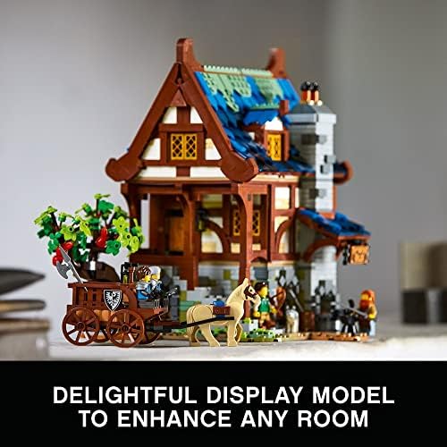 LEGO Ideas Medieval Blacksmith 21325 Building Set, Model Kit for