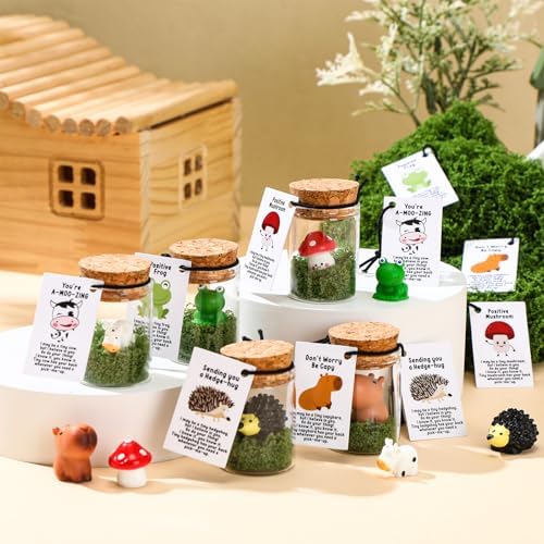 Fumete 35 Set Employee Appreciation Gifts Bulk Mini Animal, Farm