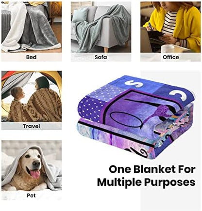 Mosslink Gymnastics Lovers Blanket Gymnast Gifts for Girls Kids Teens