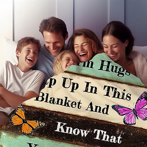 Get Well Gifts for Women Blanket After Surgery Warm Hugs Inspirational