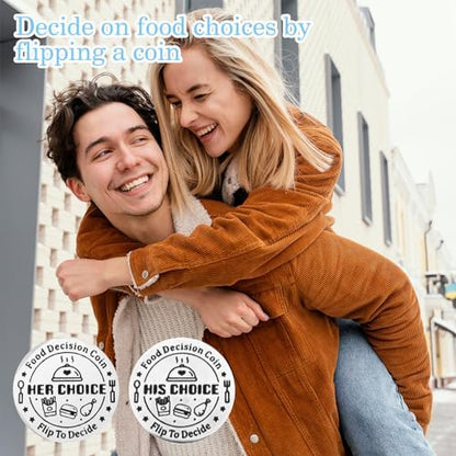 Ymapinc Couples Dice,Double-Sided Food Decider,Scratch Off Date Night