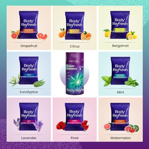 Shower Steamers Aromatherapy 8 Pack - Stocking Stuffers for Women