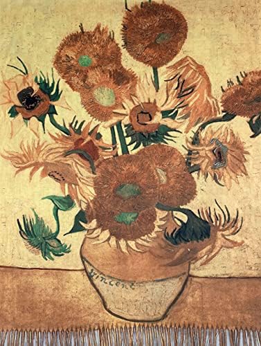 Van Gogh Scarves Art Scarf for Women Best Gift Reversible Soft Shawl