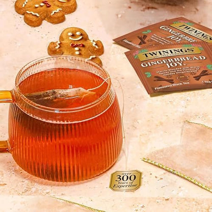 Twinings Christmas Holiday Variety Tea Bag Pack (40 Count) 4 Flavours