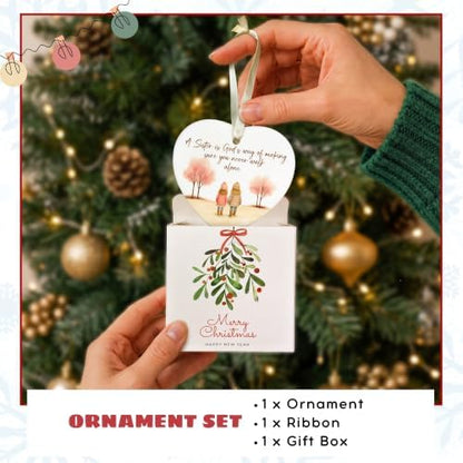 Sister Ornaments 2026 Christmas - Sister Christmas Ornament - Sisters