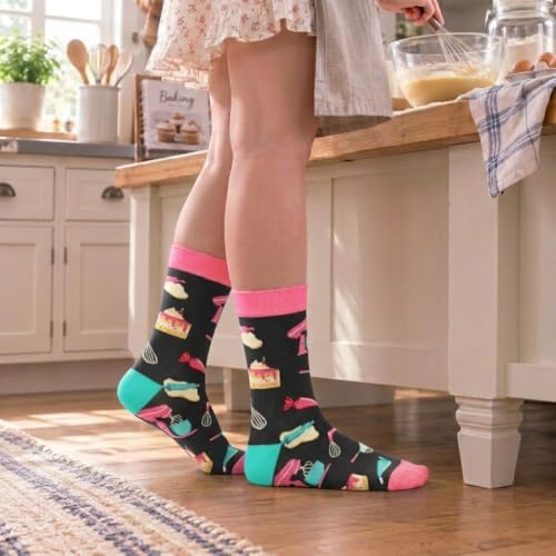 Cooking Gifts for Women, Men - Funny Baking, Chef, Grilling Socks