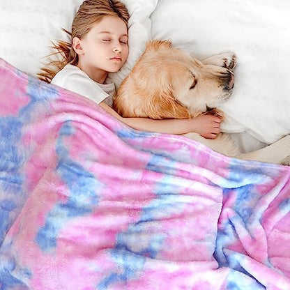 MUGD Blankets Fuzzy Soft Fleece Throw Blanket Cozy Soft Warm Throw