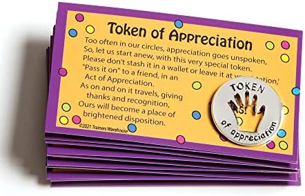 Trainers Warehouse Tokens of Appreciation and Cards (Set of 10)