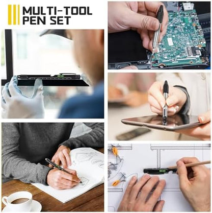 MAFEHAN 9-in-1 Multitool Pen, Gifts for Men Dad Husband Grandpa