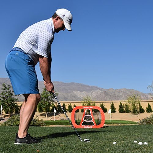 GoSports Chipster Pop-Up Golf Chipping Practice Net - Training Aid for