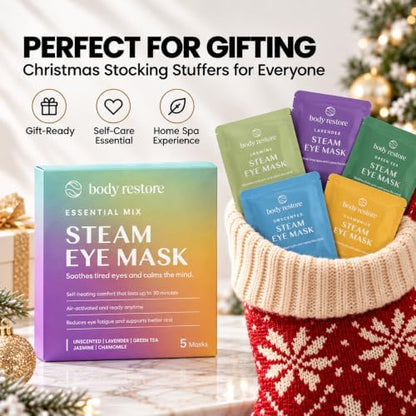 Body Restore Heated Eye Mask Warm Compress for Dry Eyes - Variety