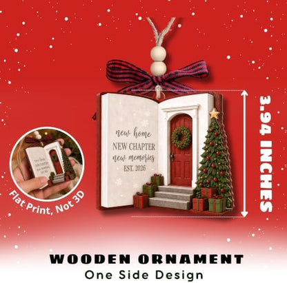 House Warming Gifts New Home, New Home Ornament 2026, 2D New House