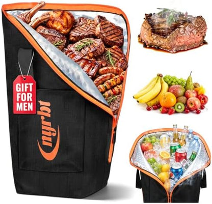 BBQ Blanket for Resting Meat, 21" Insulated Meat Resting Bag Gift for