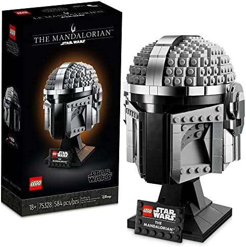 LEGO Star Wars The Mandalorian Helmet 75328 Buildable Model Kit