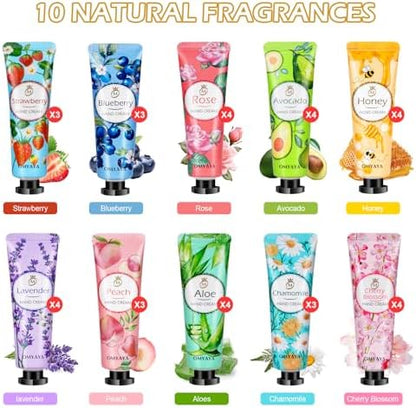 36 Pack Hand Cream Set, Hand Lotion Travel Size, Mothers Day Gifts for