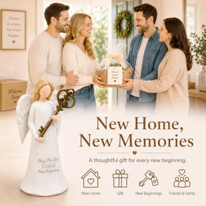 House Blessing Gifts, New Home Housewarming, Guardian Angel Key