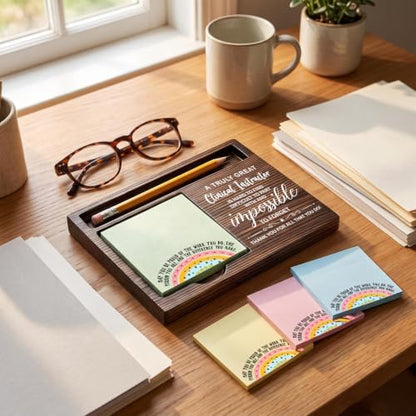 Clinical Instructor Gifts, Sticky Note Holder for Desk, Thank You Gift