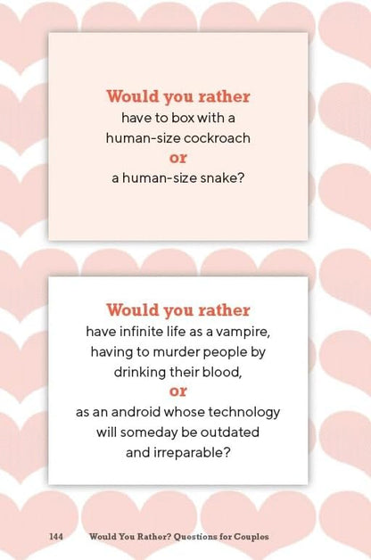 Would You Rather? Questions for Couples: Laugh and Grow Closer with