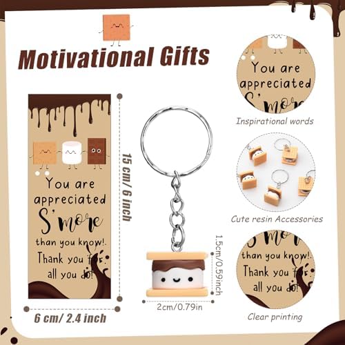 Sayglossy 10 Set S'more Pens Bulk Gifts, Marshmallow Appreciation