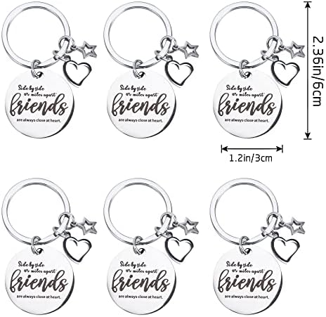 Kolewo4ever 12pc Friend Appreciation Gift Set: 6 Cosmetic Bags & 6