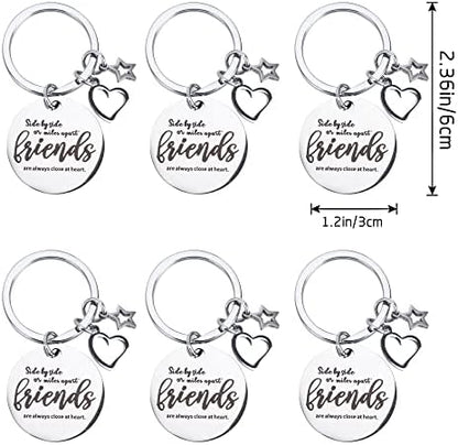 Kolewo4ever 12pc Friend Appreciation Gift Set: 6 Cosmetic Bags & 6