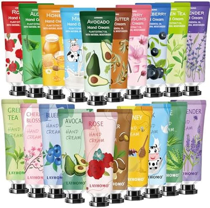 ANKOOY 20 Pack Hand Cream Gifts Set,Hand Lotion for Dry Hands,Stocking